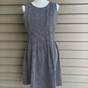 •Enfocus Studio•Black/White Sleeveless Dress-Size8